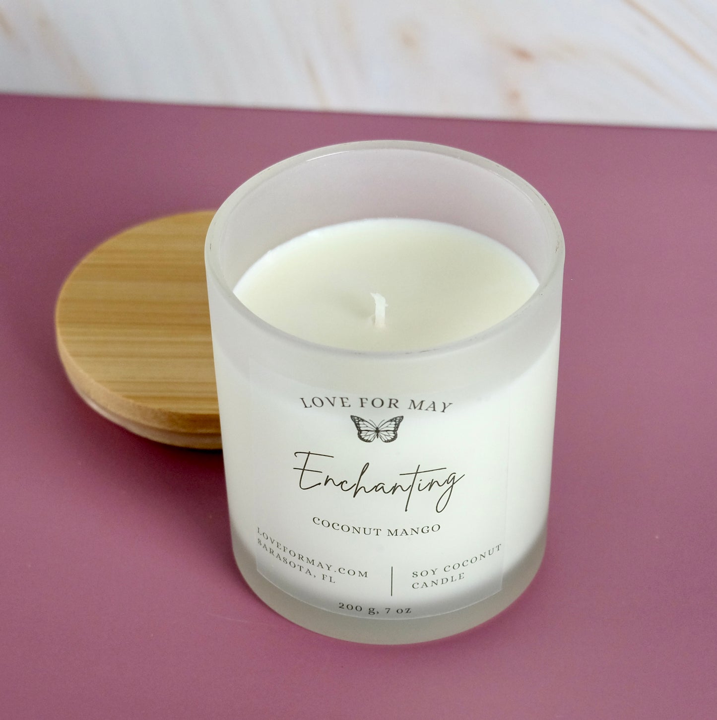 Coconut Mango Candle Enchanting