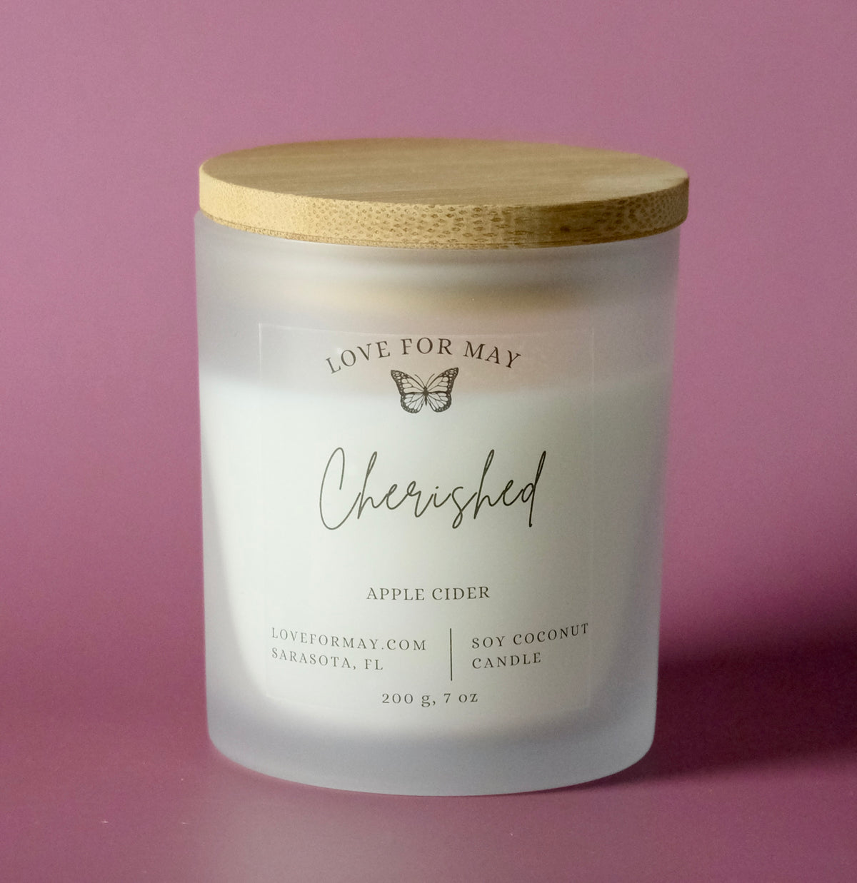 Apple Cider Candle Cherished