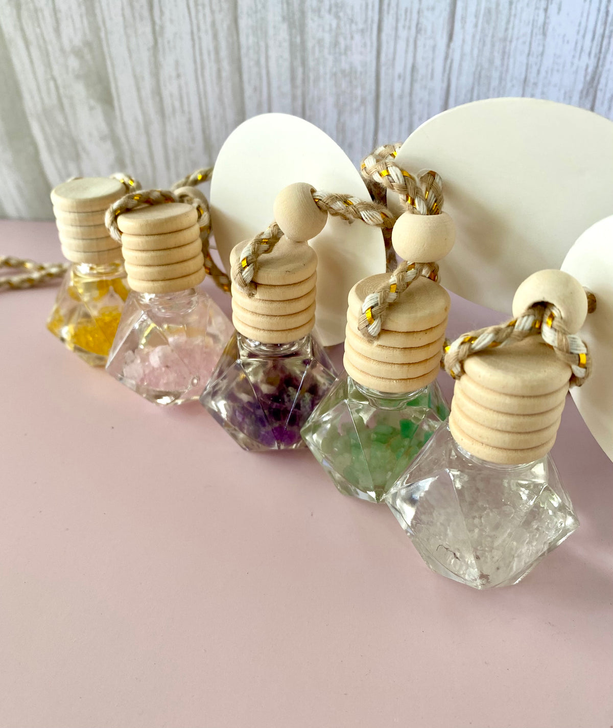 Crystal Filled Car Diffusers