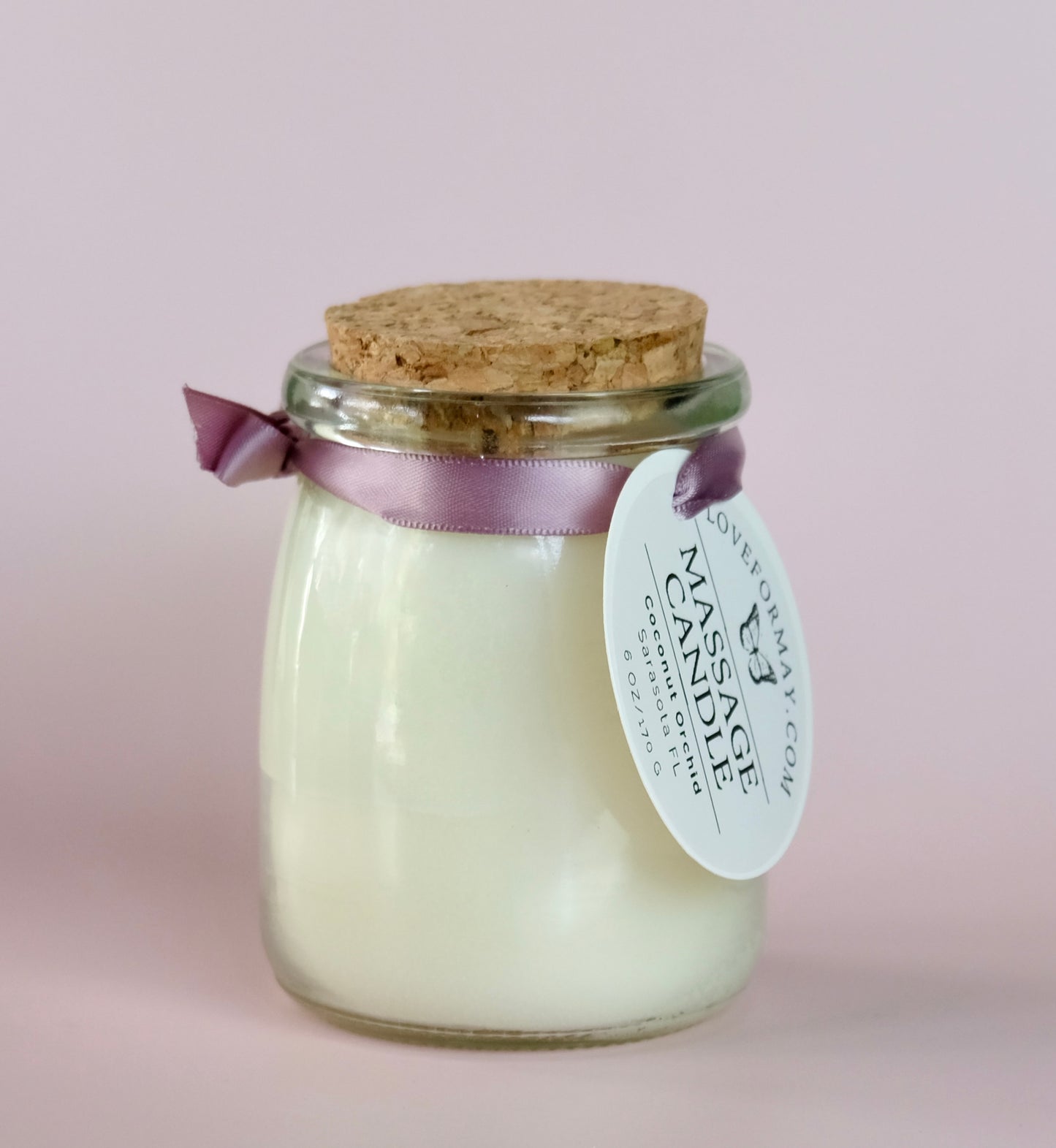 Coconut Orchid Body Oil Candle