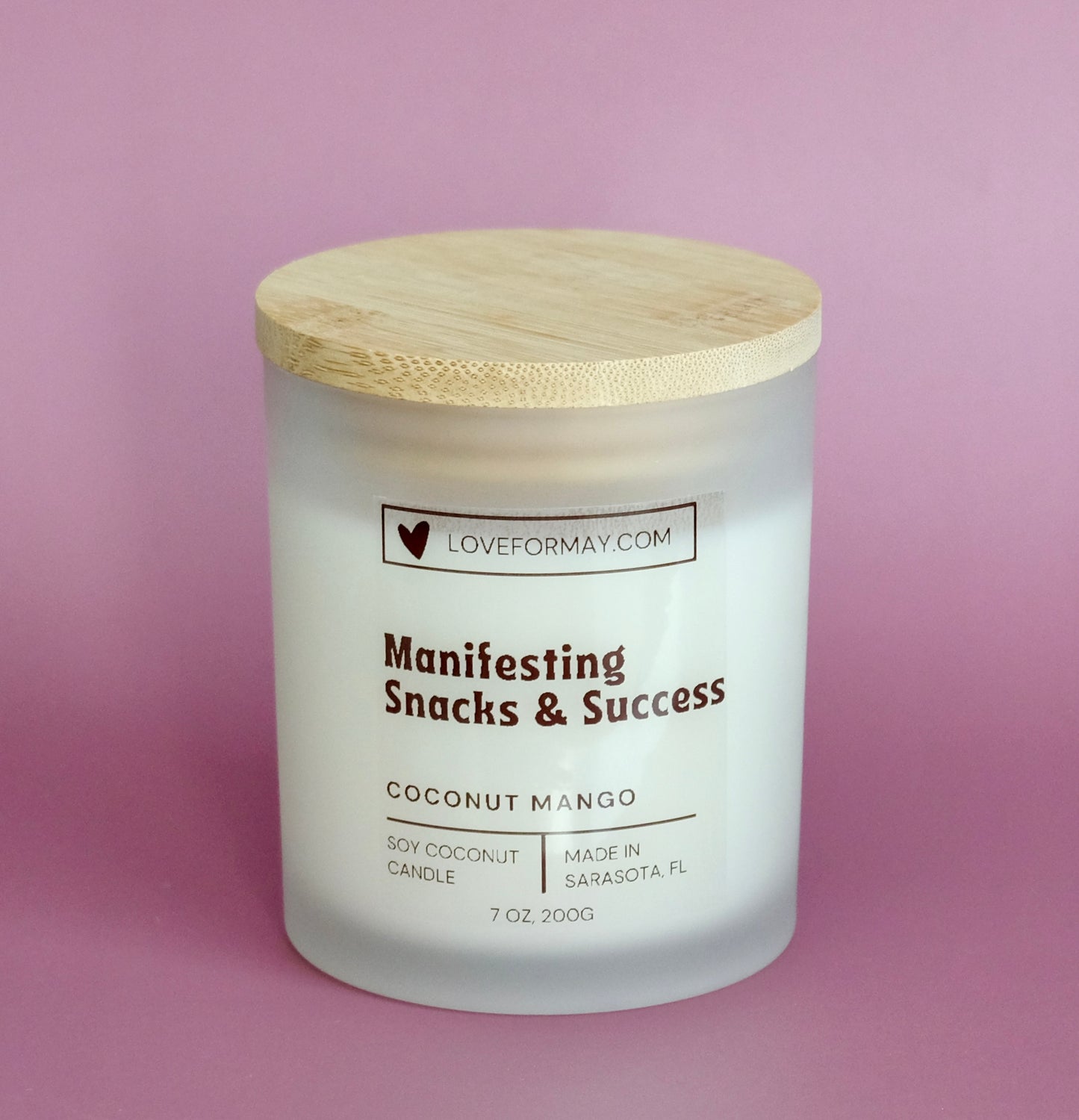 Personalized Candle Retro
