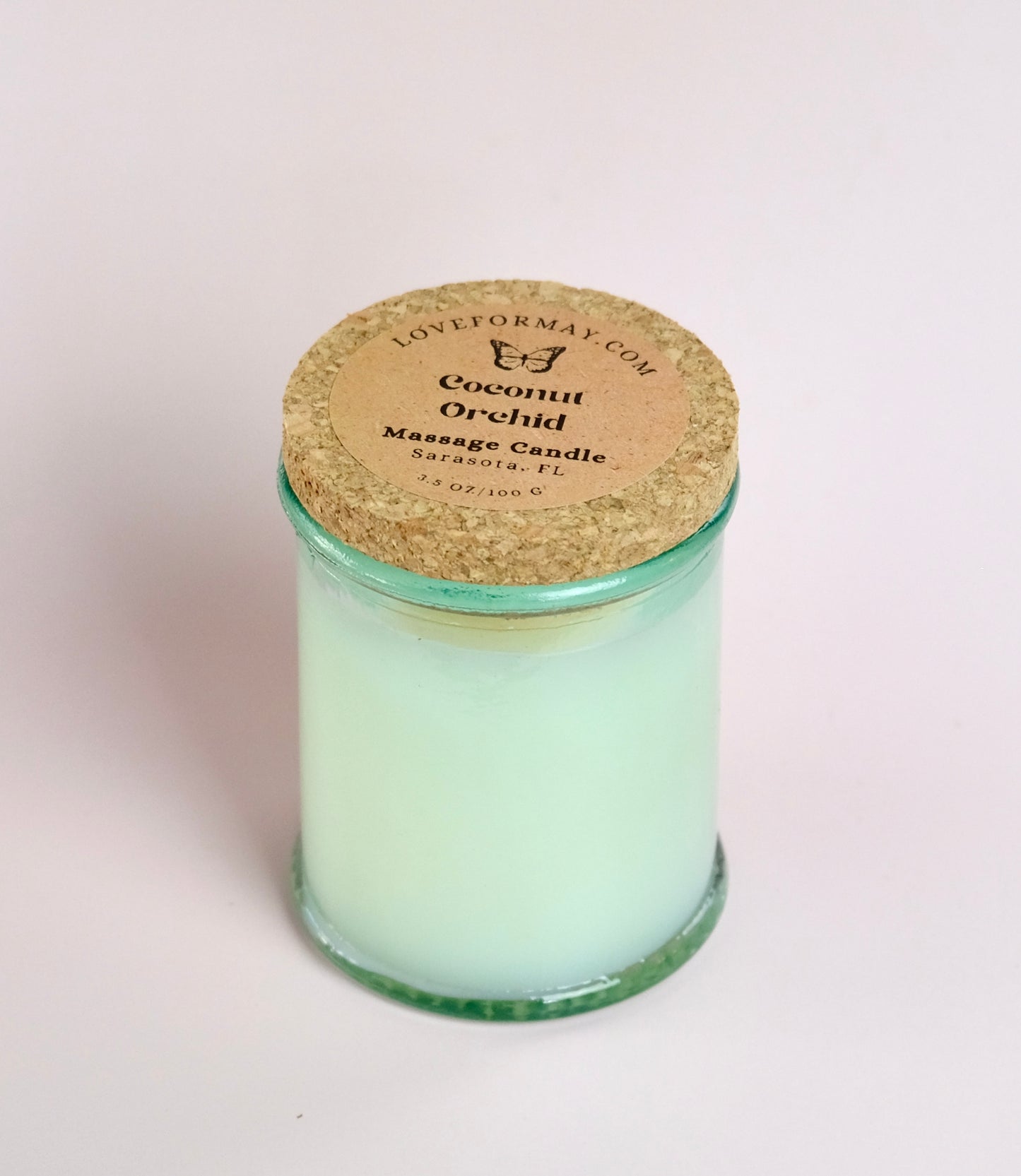 Massage Candle Coconut Orchid 3.5 oz