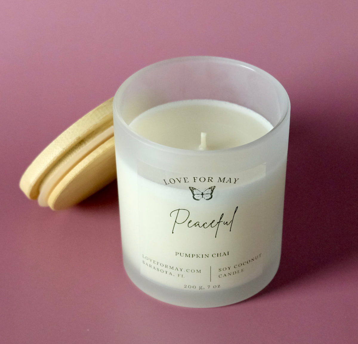 Pumpkin Chai Candle Peaceful