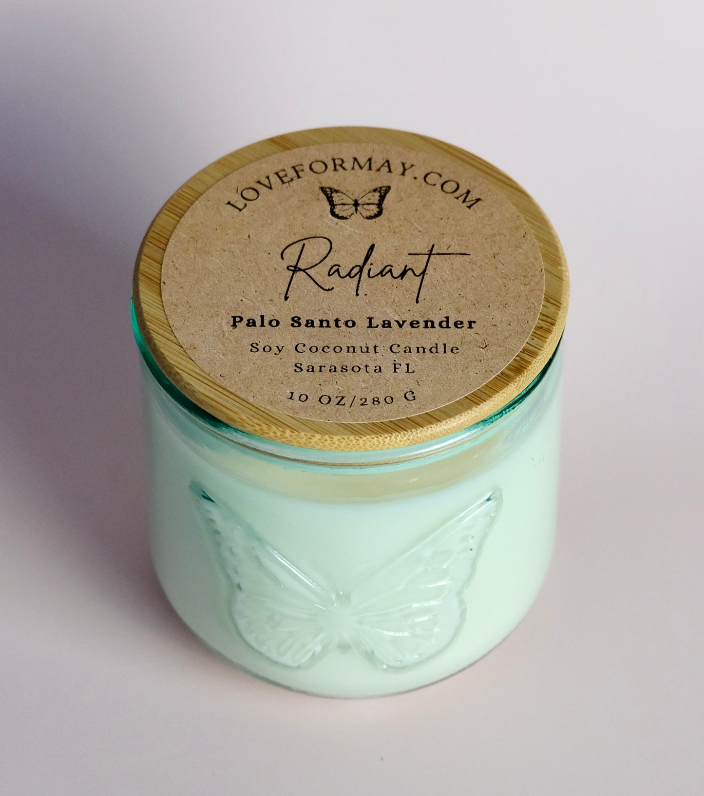 Palo Santo Lavender Reusable Candle