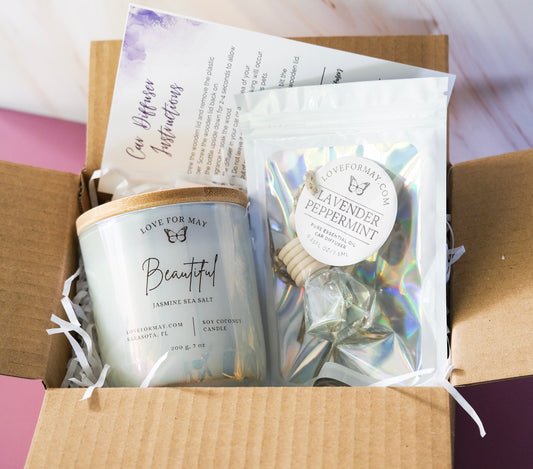 Candle & Car Diffuser Subscription Box 